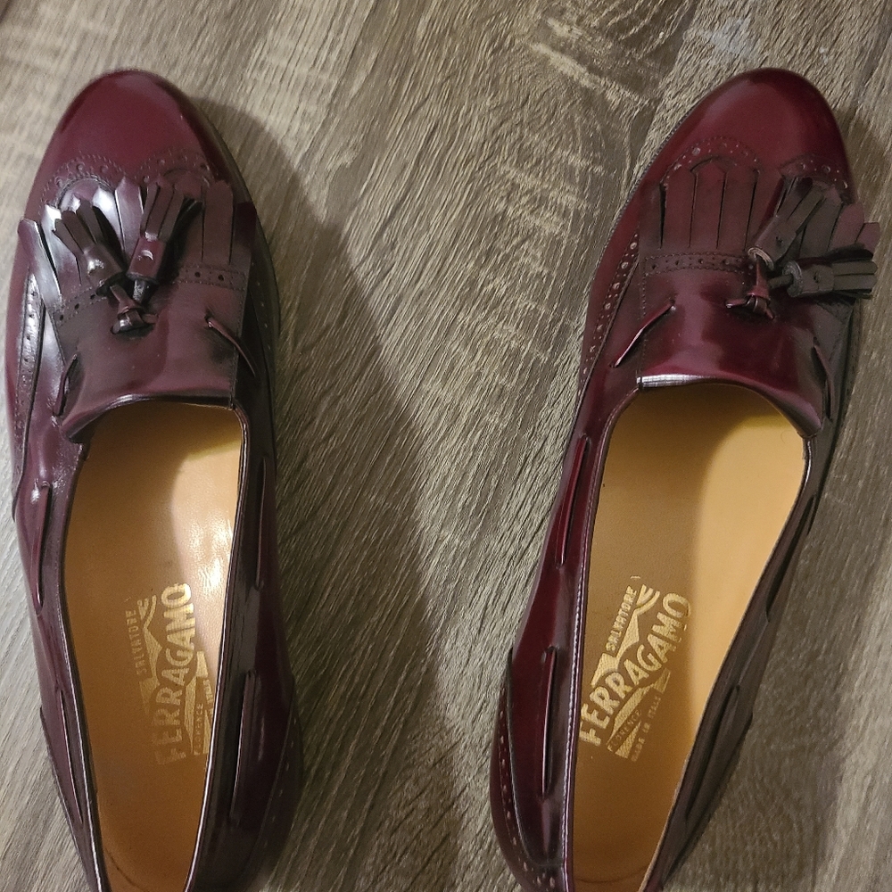 Salvatore Ferragamo men's Tasseled loafers